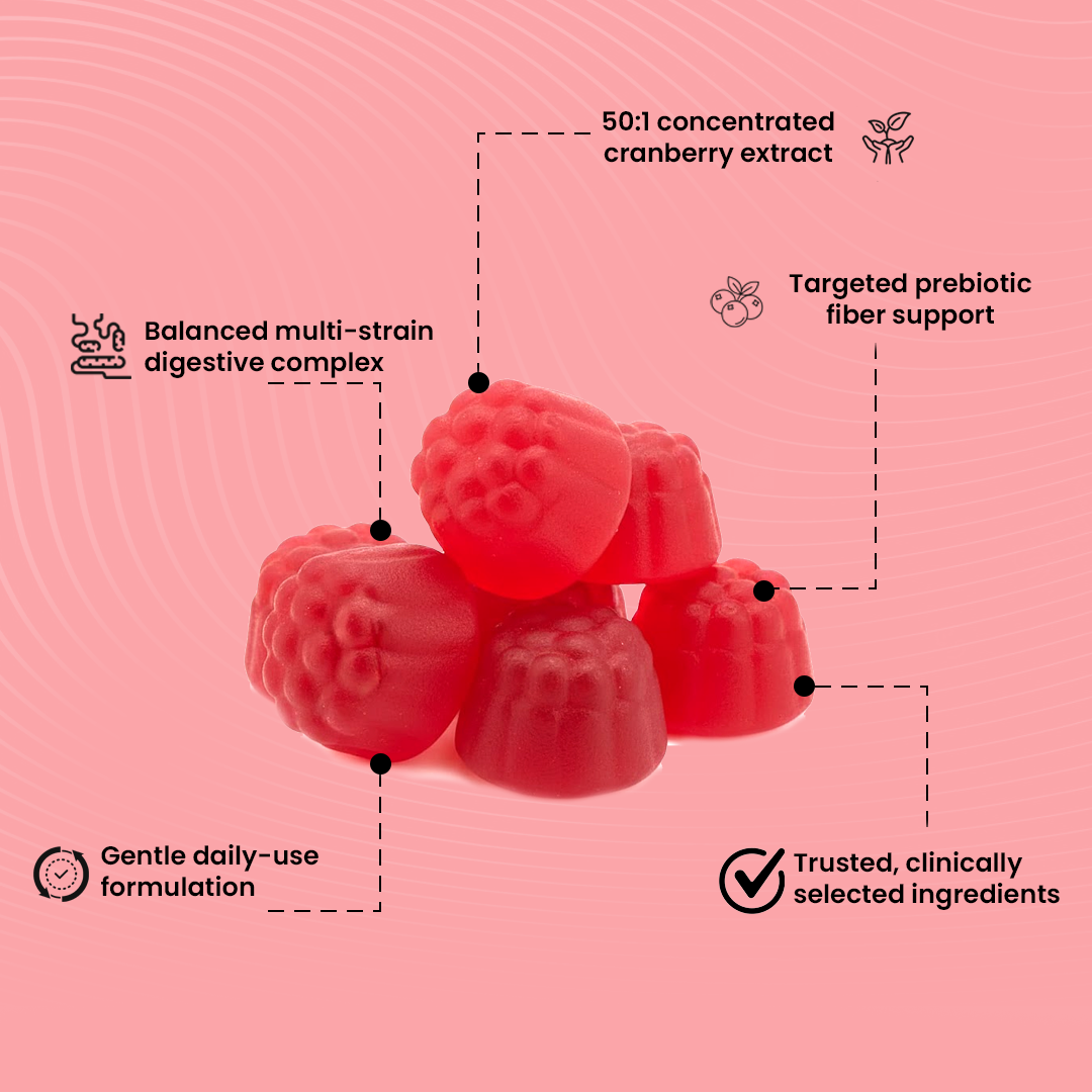 Cranberry Gummies | Urinary & Kidney Defense Formula